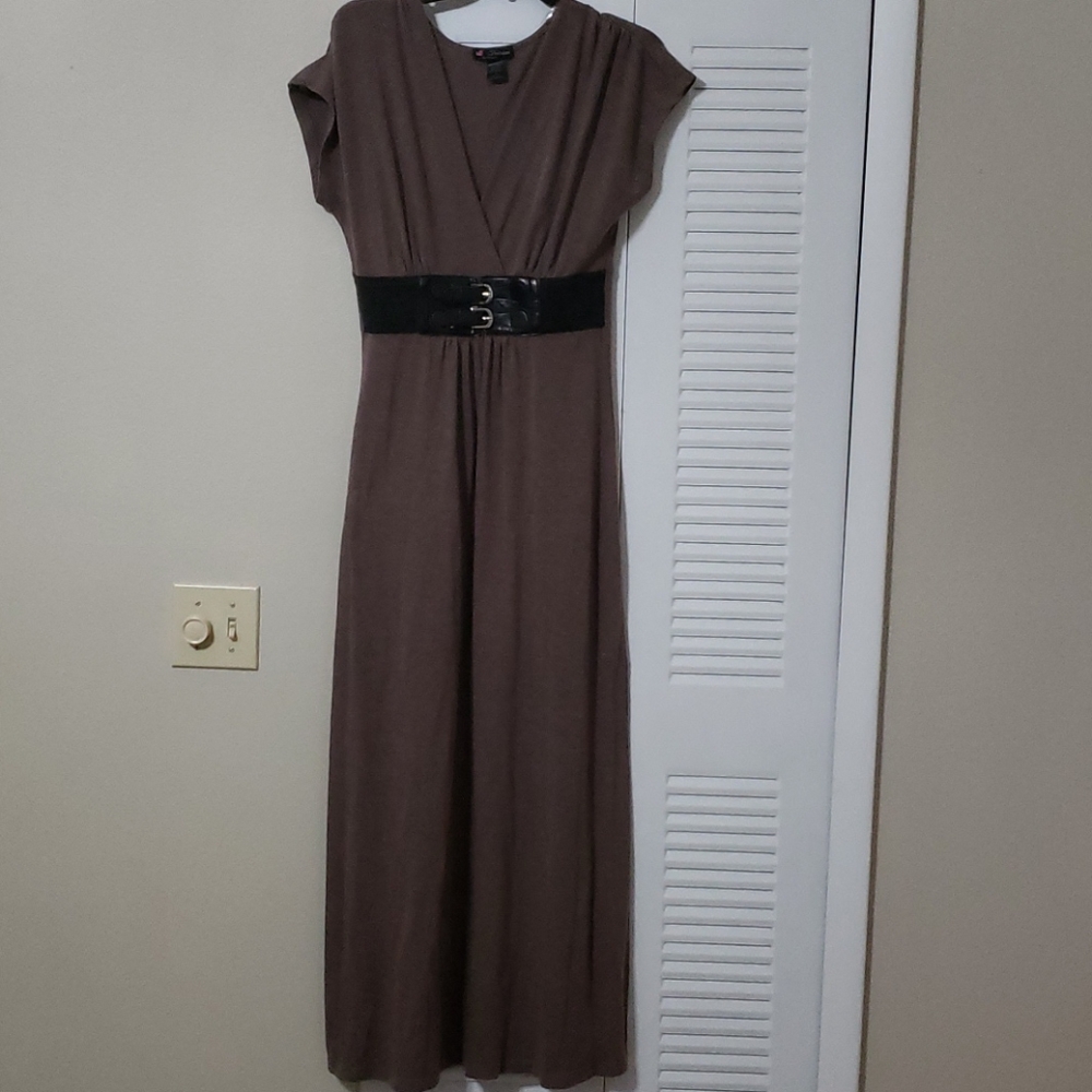 Long Belted Dress